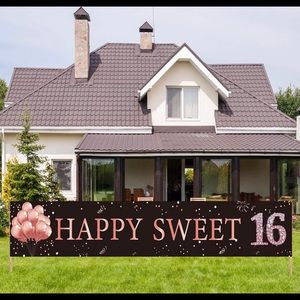 Happy Sweet 16 banner